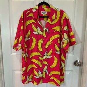 Uzzi Amphibious Gear Bananas Hawaiian Shirt and Shorts Set Size XL
